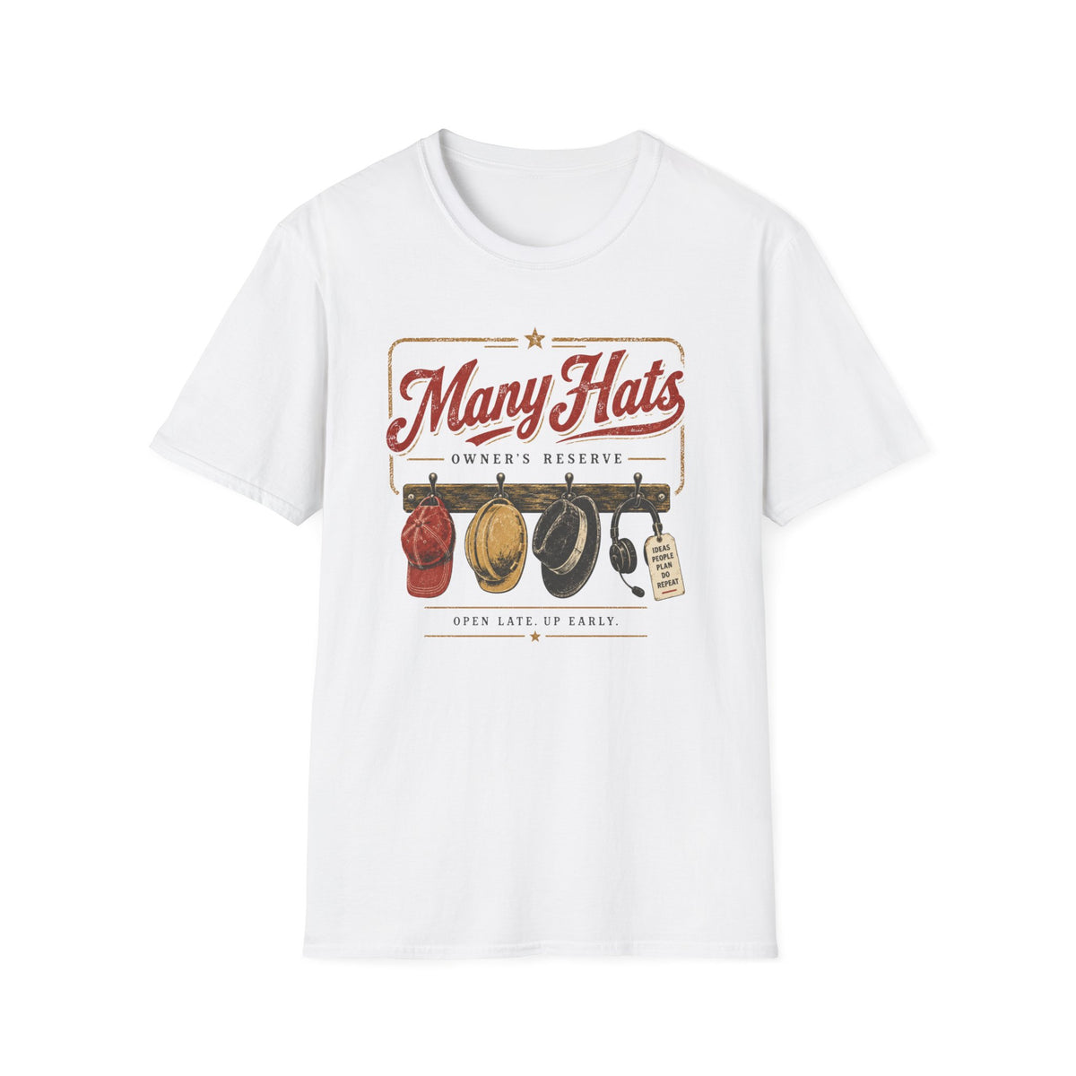 Many Hats T-Shirt