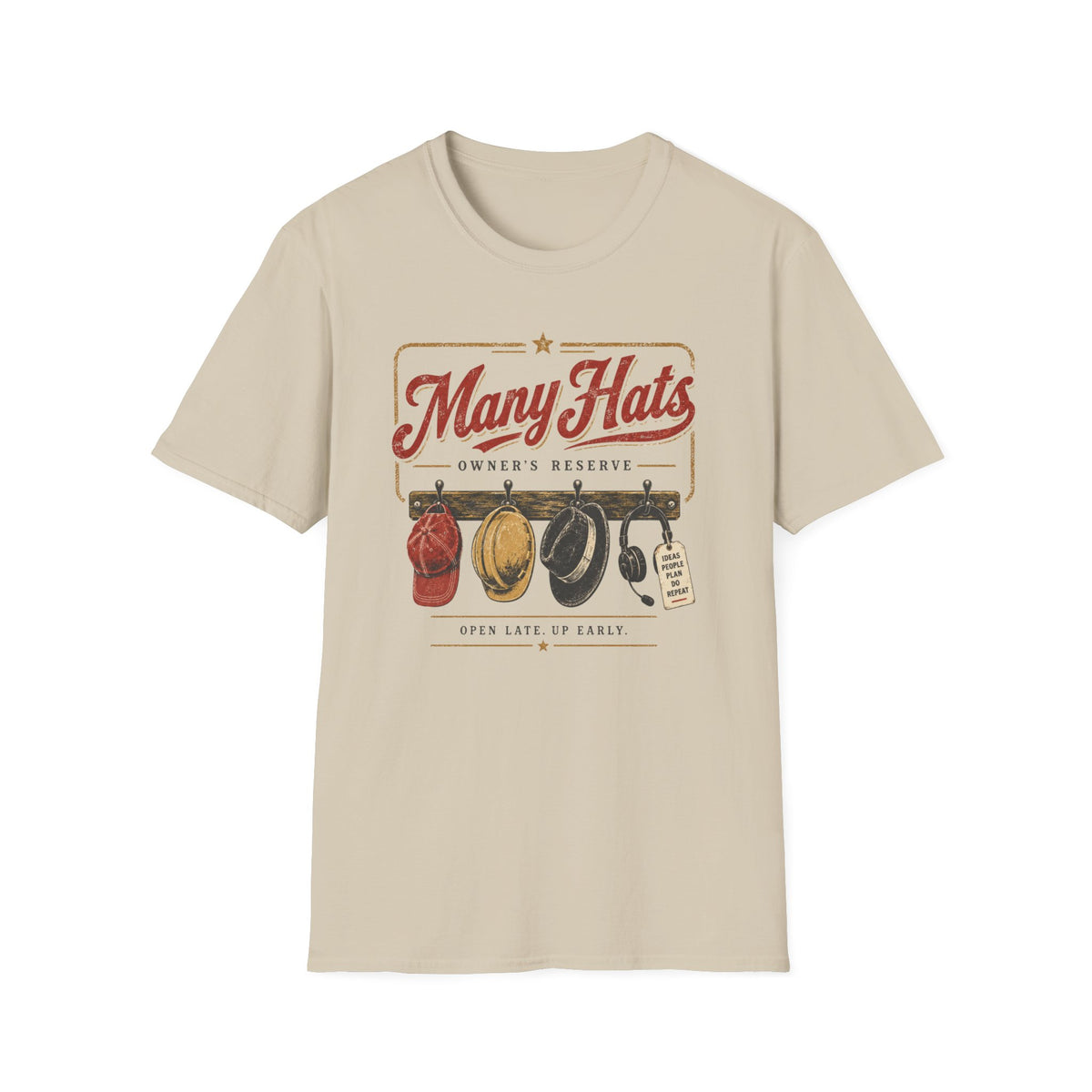 Many Hats T-Shirt