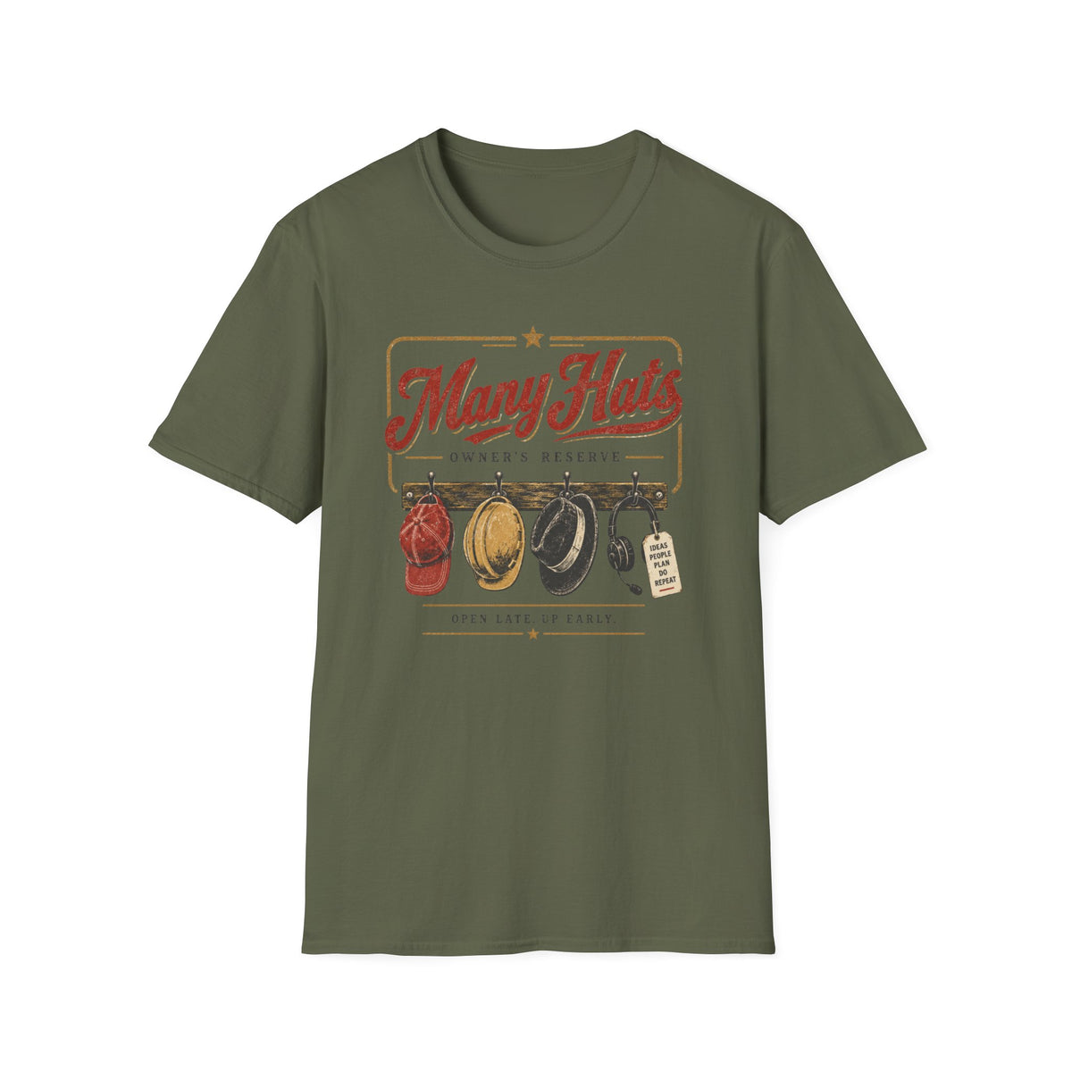 Many Hats T-Shirt