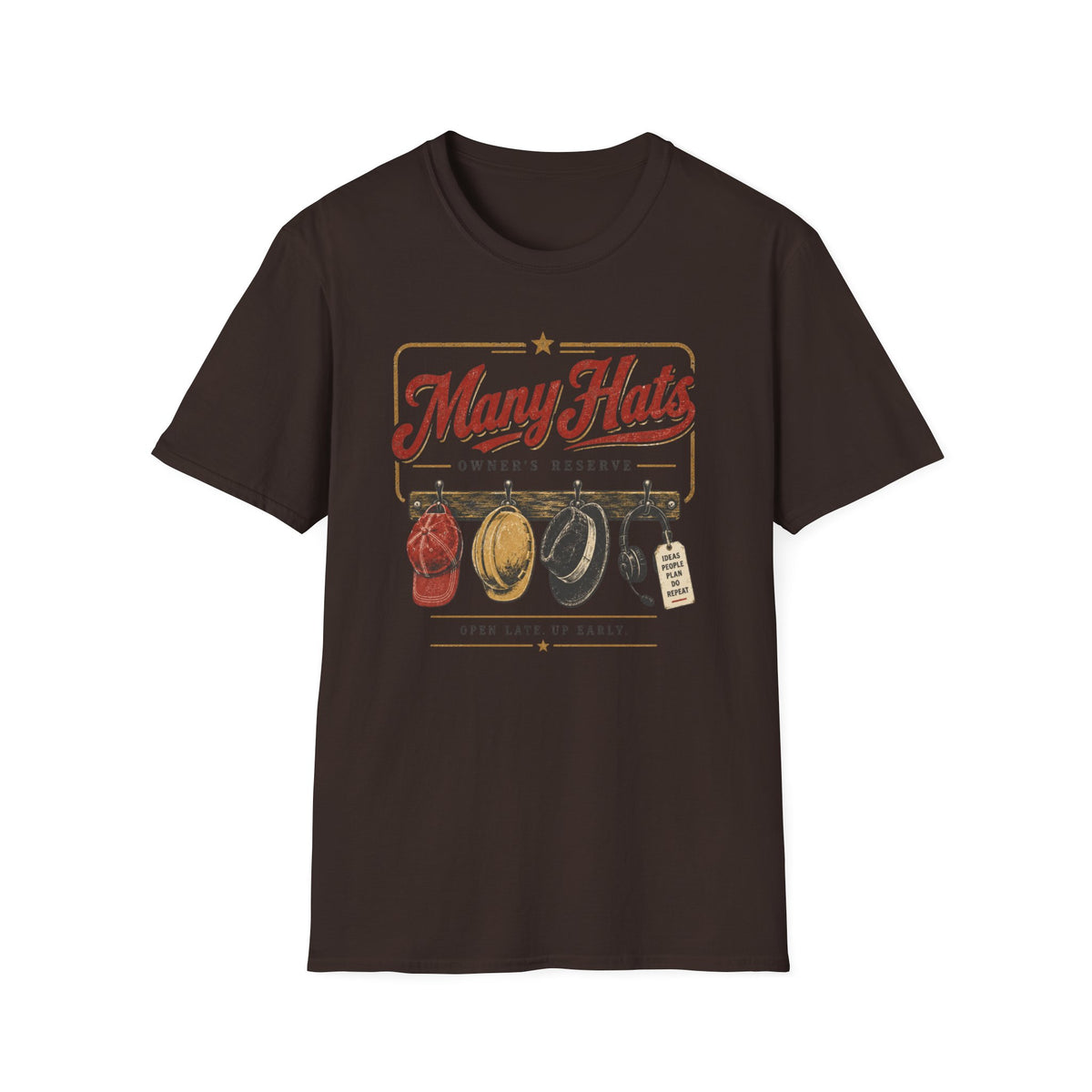 Many Hats T-Shirt
