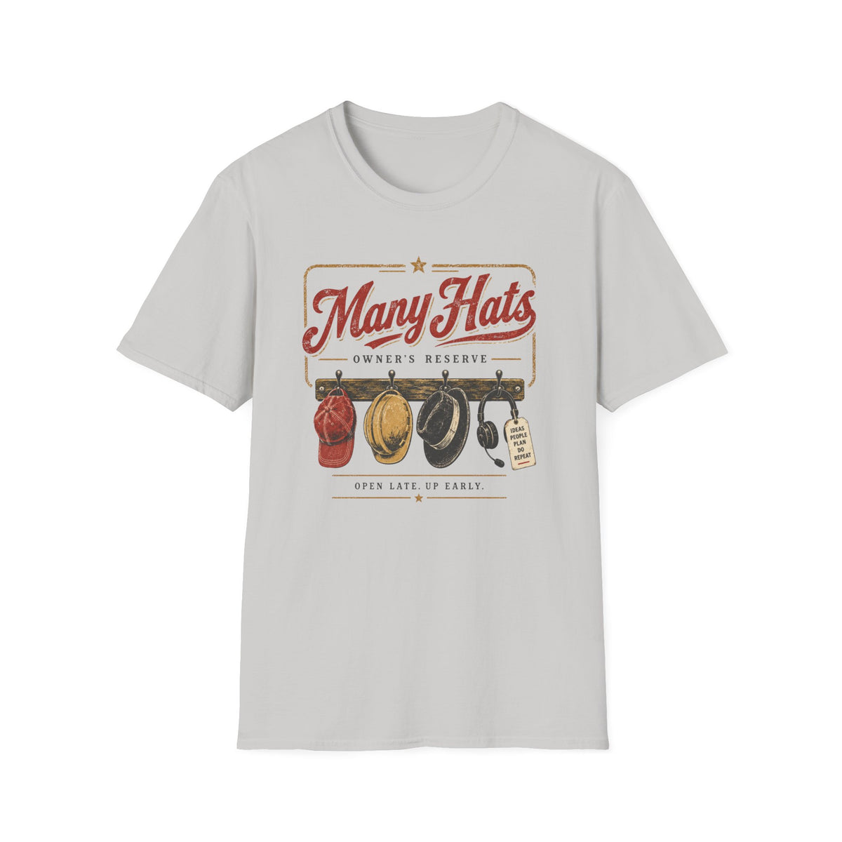 Many Hats T-Shirt