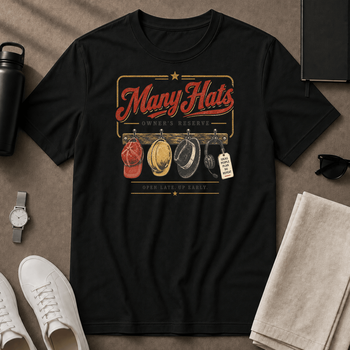 Many Hats T-Shirt