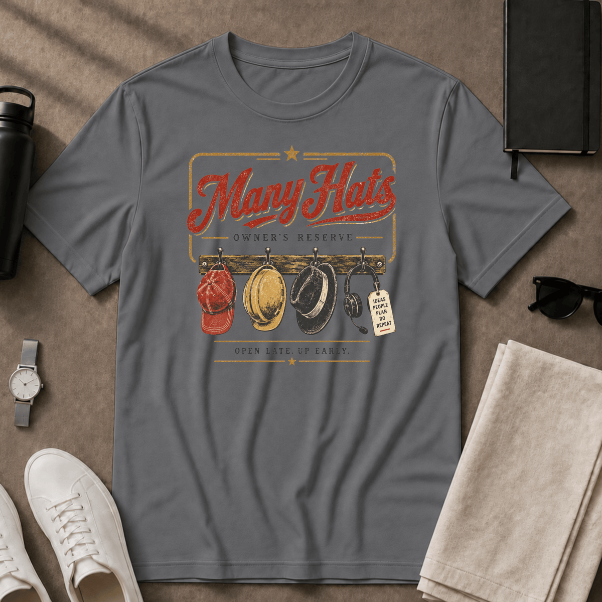 Many Hats T-Shirt