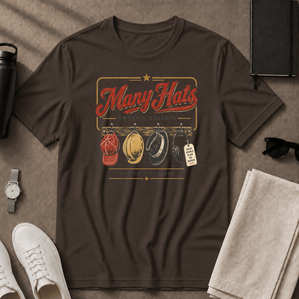 Many Hats T-Shirt