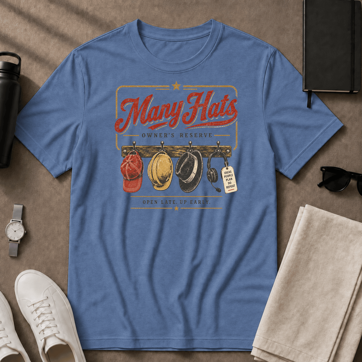 Many Hats T-Shirt