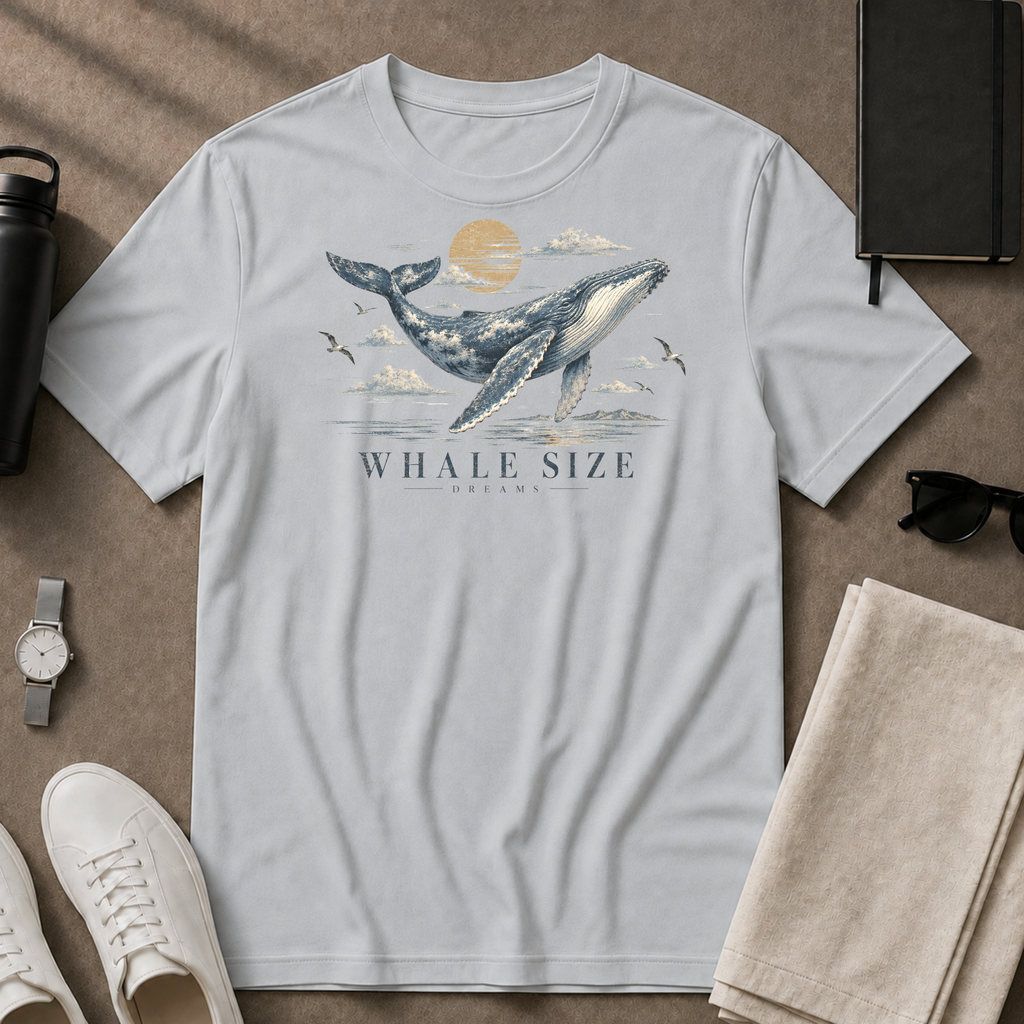 Whale Size Dreams T-shirt