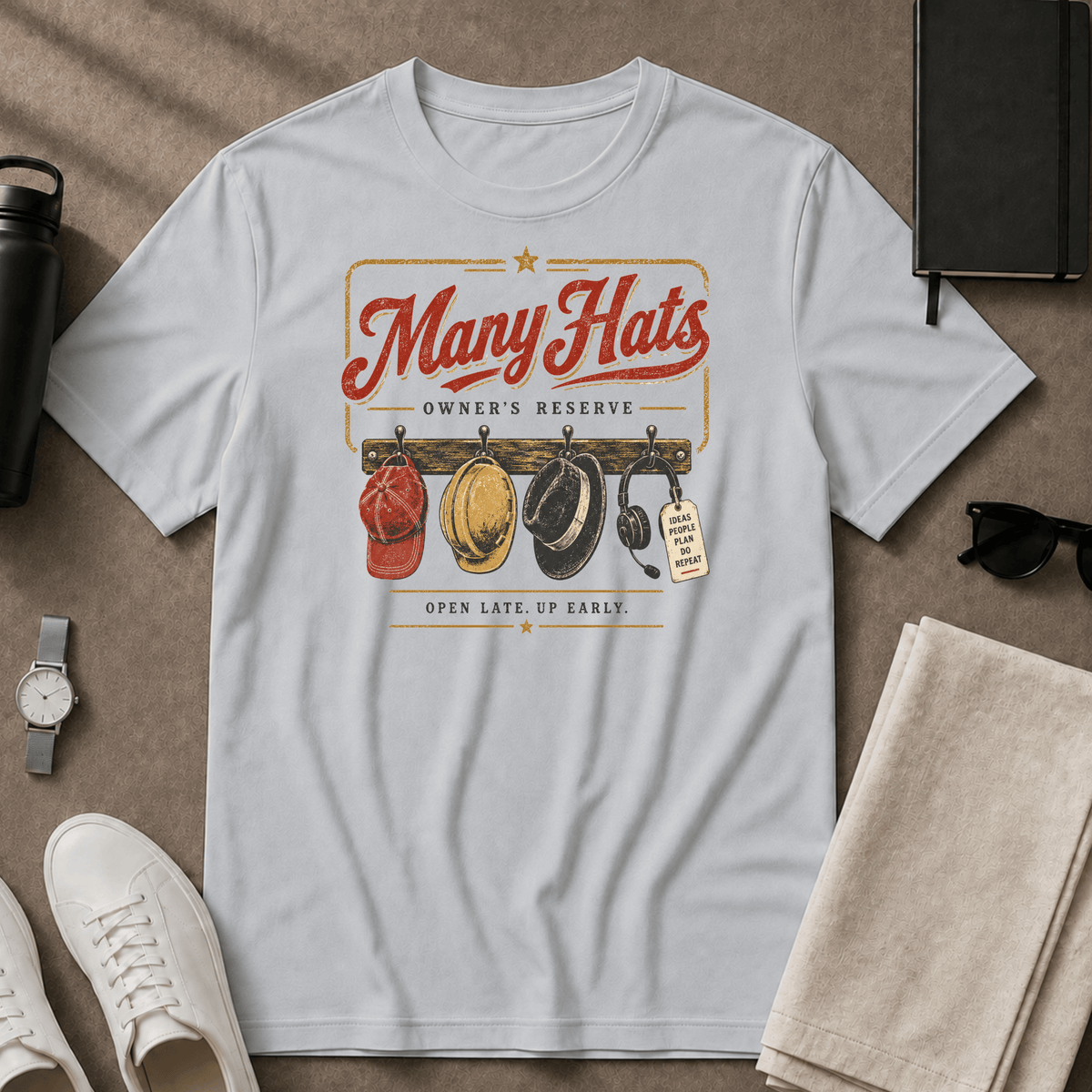 Many Hats T-Shirt