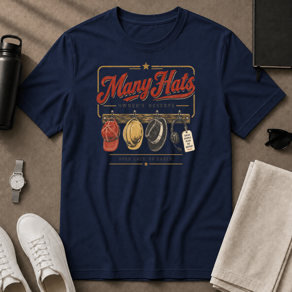 Many Hats T-Shirt