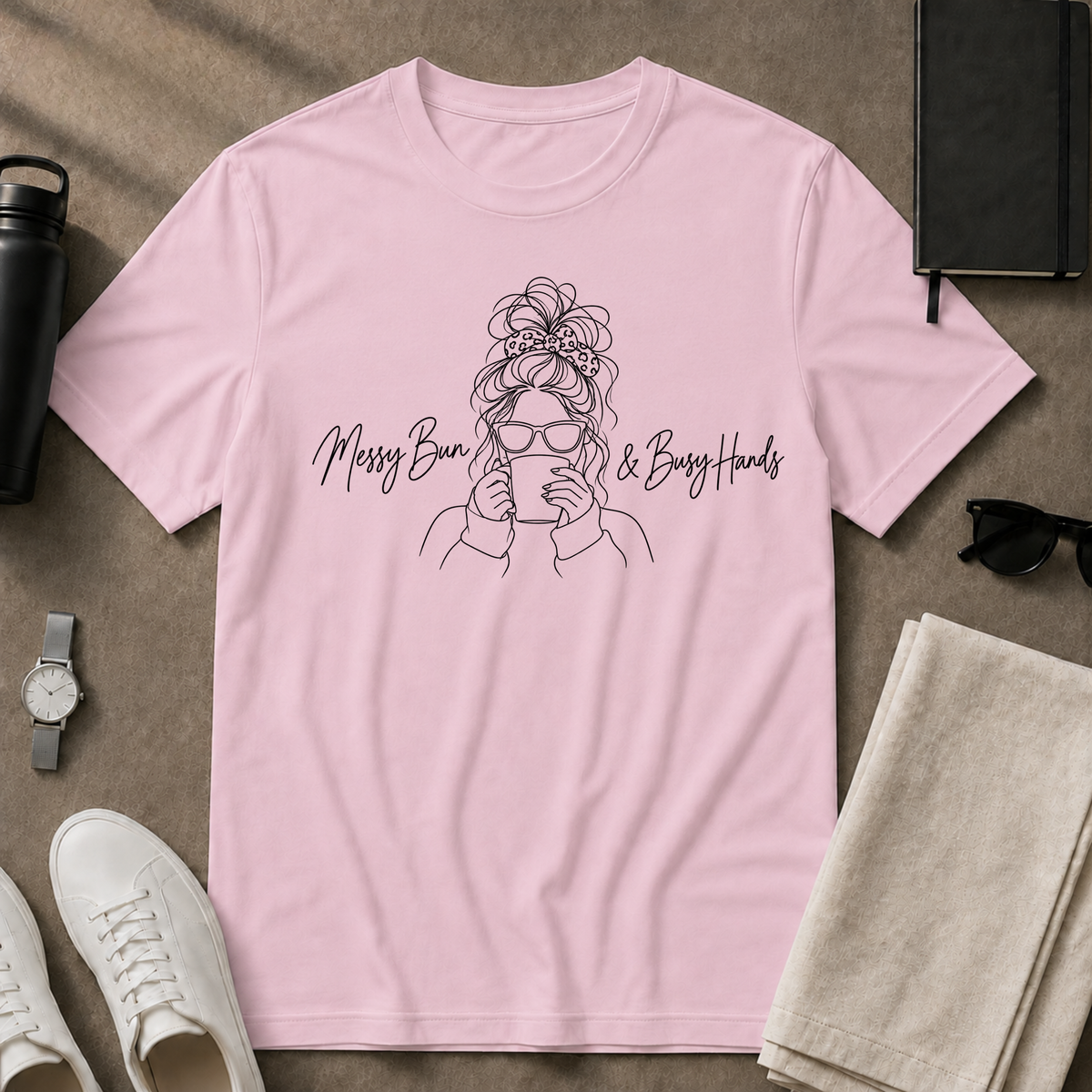 Messy Bun T-Shirt