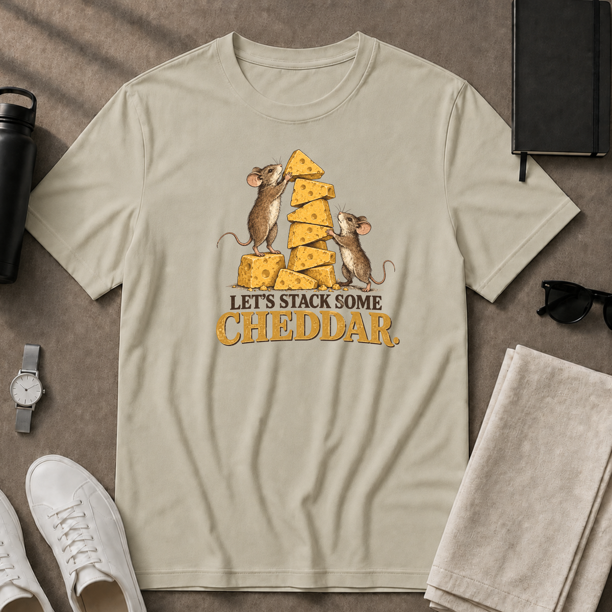Let's Stack Cheddar T-Shirt