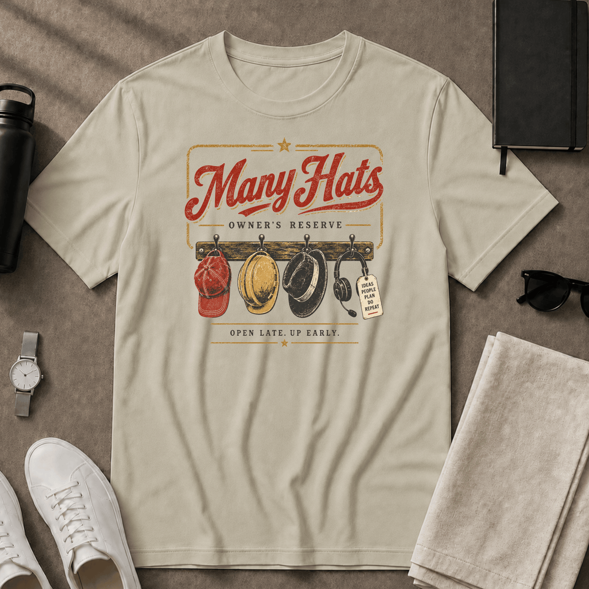 Many Hats T-Shirt