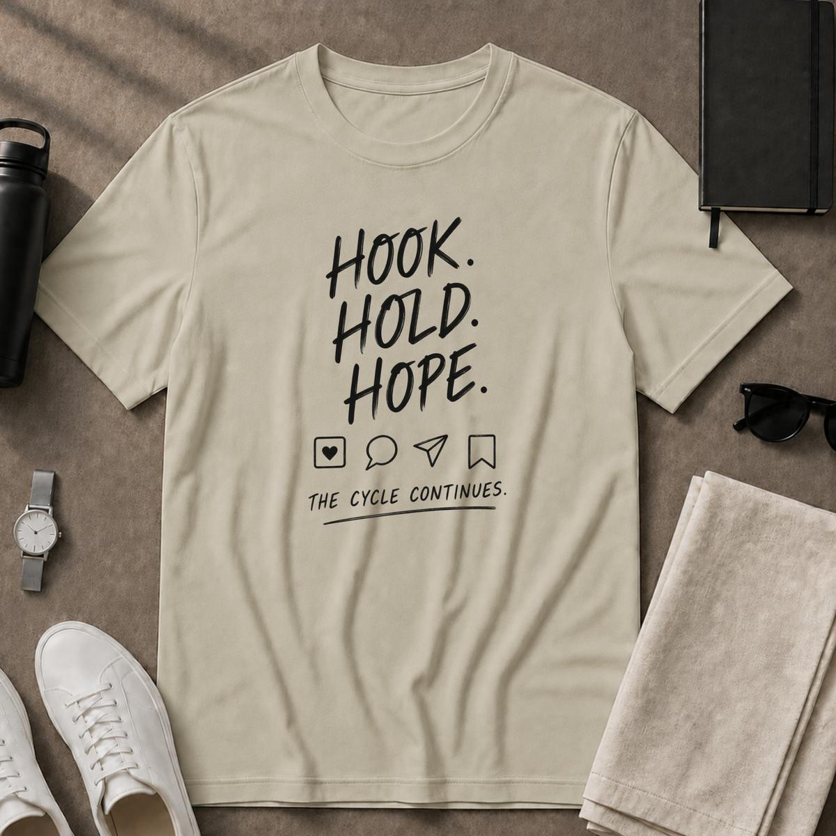 Hook. Hold. Hope. T-Shirt