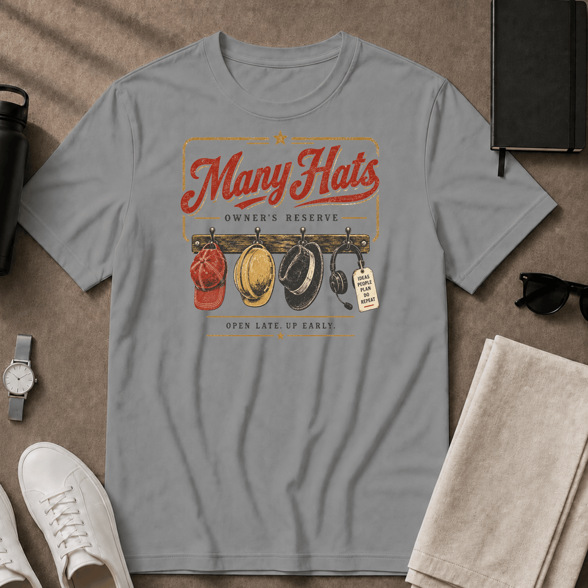 Many Hats T-Shirt