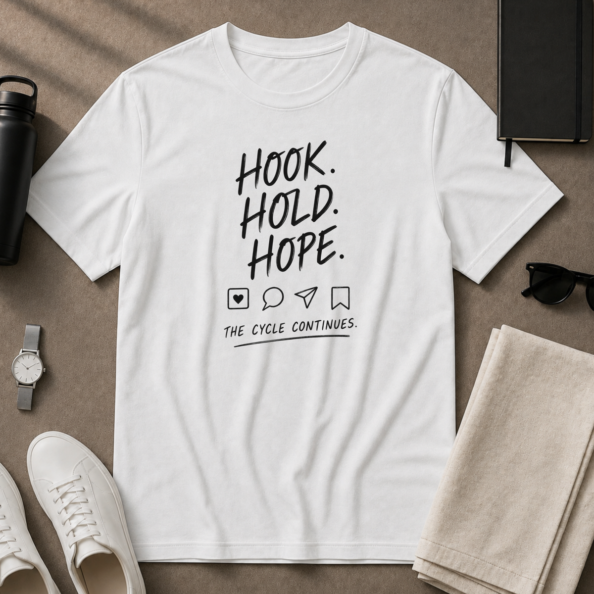 Hook. Hold. Hope. T-Shirt