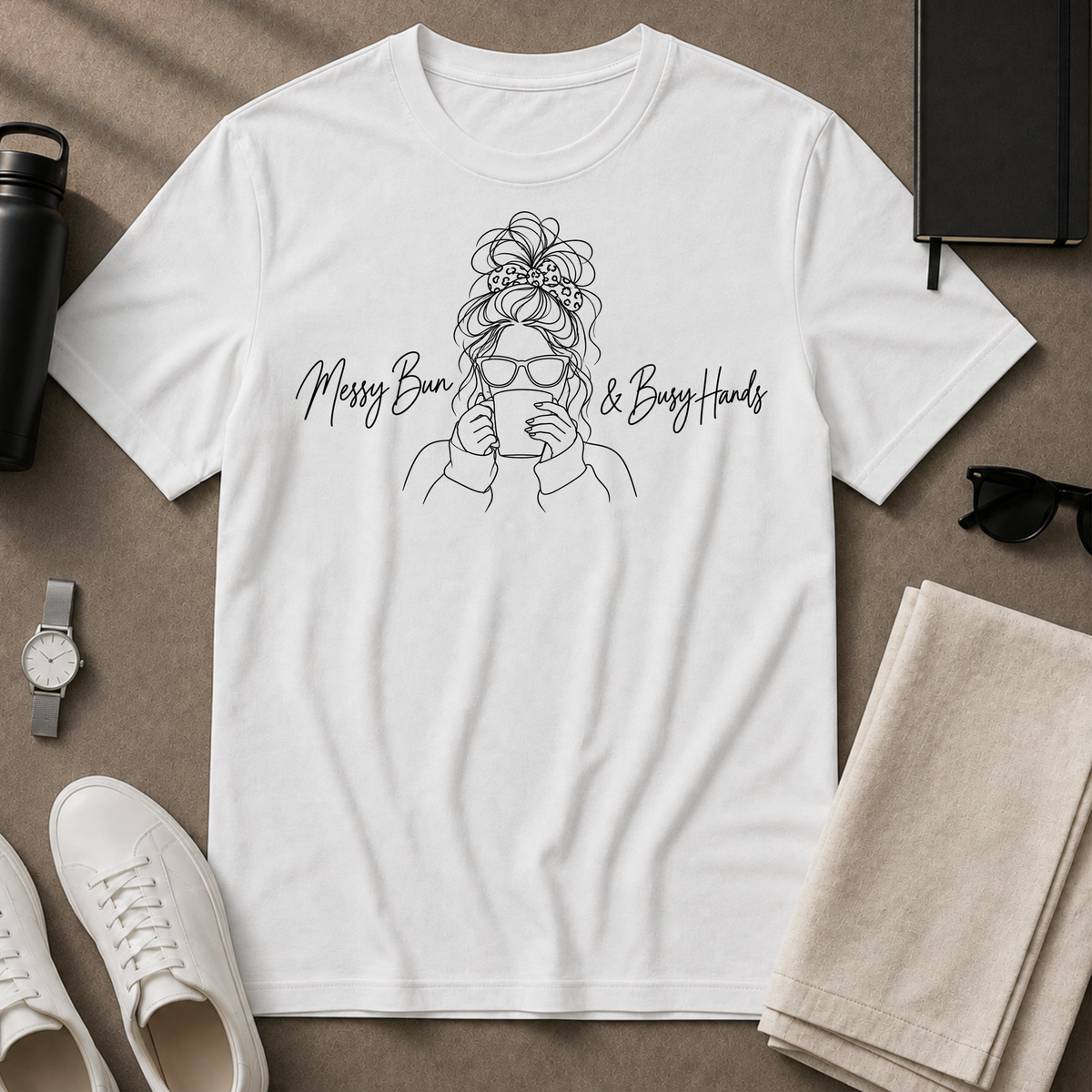 Messy Bun T-Shirt