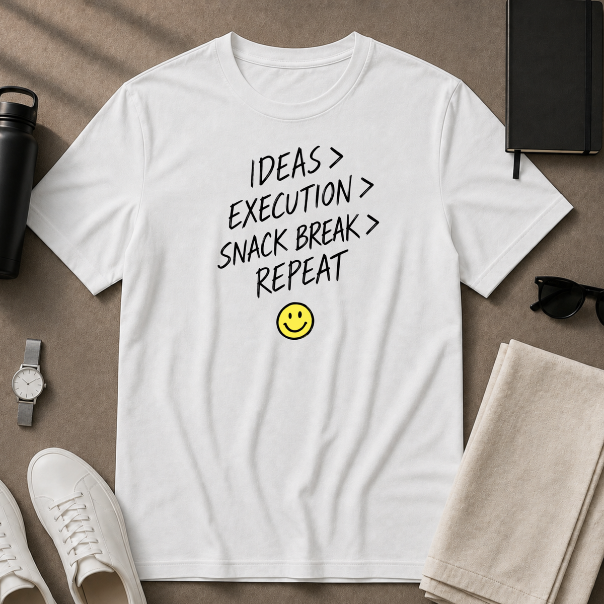 Build. Snack. Repeat. T-Shirt